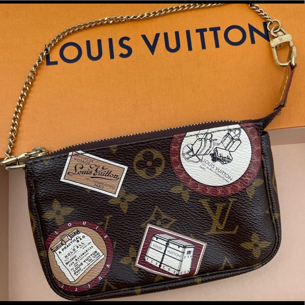 🧡🤎🤎🎁🎄Luis Vuitton limited edition mini pochette